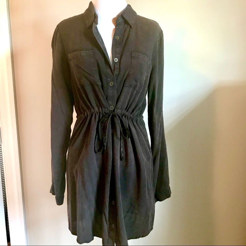 Boutique Brand Tie Waist Tunic Dress